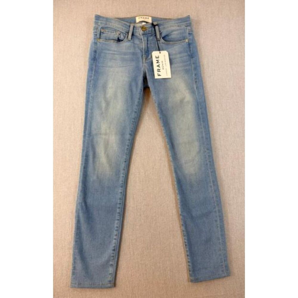 FRAME Denim Le Skinny de Jeanne Jeans Light Wash NWT Womens 26